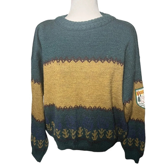Vintage Peter Werth Wool-Blend Grandpa Knit Sweater XL - Picture 1 of 5